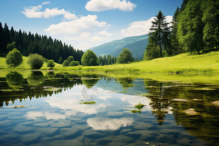 山清水秀景色山清水秀背景