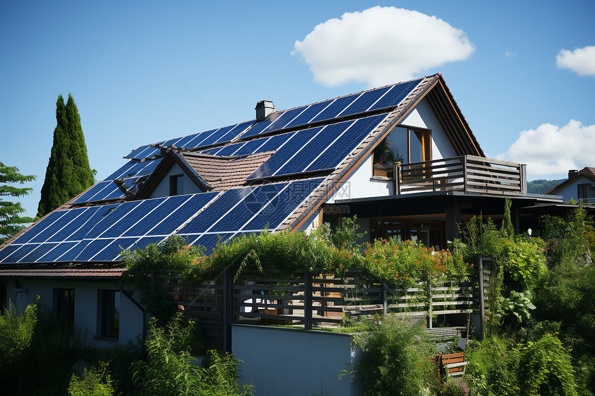 太阳能生态之屋图片