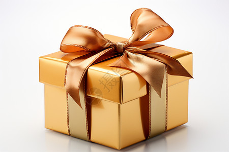 金色礼物盒子金色礼品盒背景