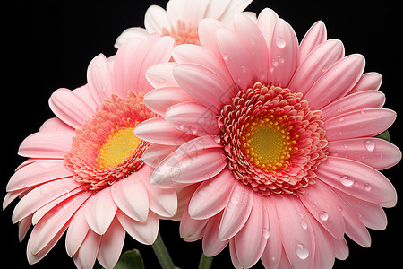 夏季花园中绽放的洋甘菊花朵背景图片