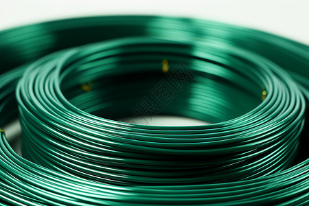 绿色的电线设备缆线高清图片