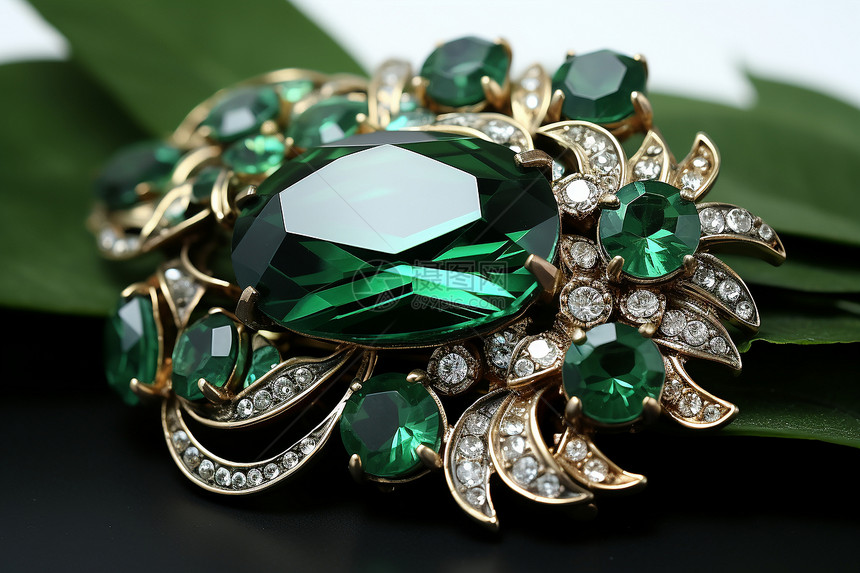 绿宝石艺术装饰品图片