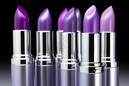 紫色系列的唇彩背景图片