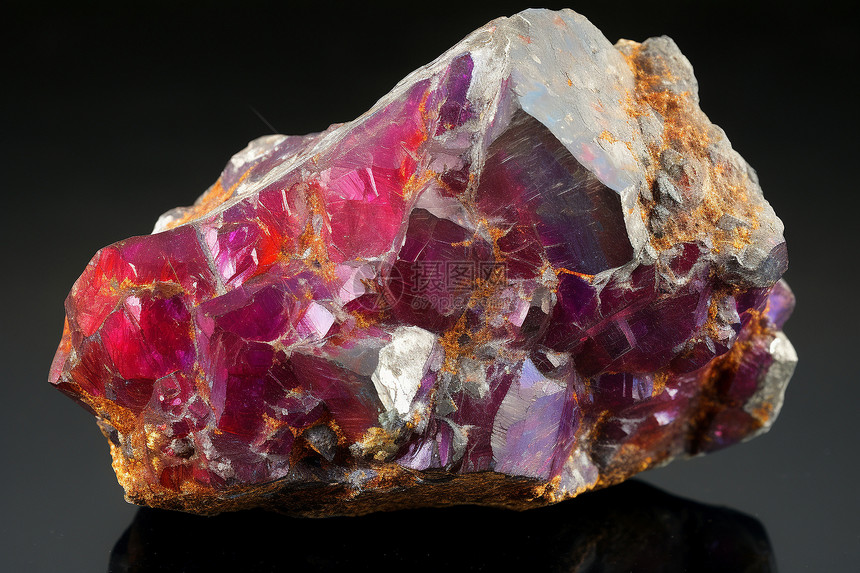 天然矿物的岩石宝石图片