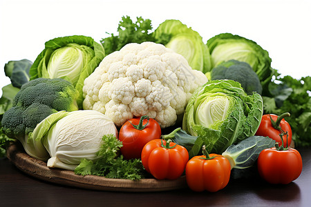 一堆健康蔬菜背景图片