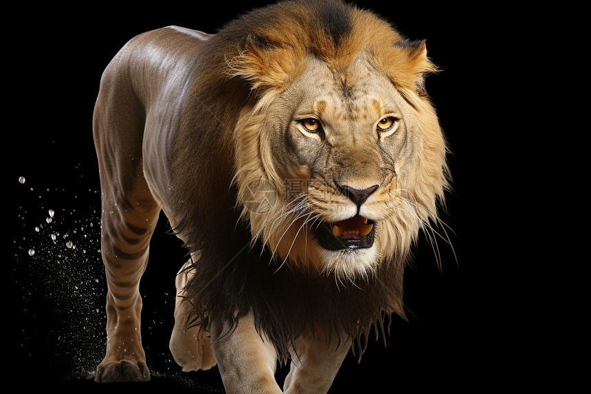 肉食动物的狮子图片