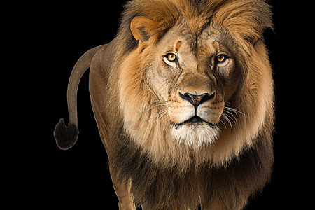 威武的雄狮背景图片