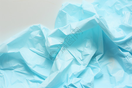 蓝色的塑料纸背景图片