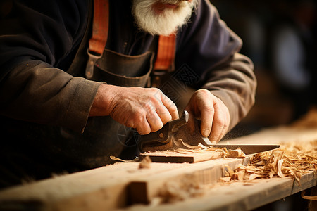 木匠手工艺人背景图片