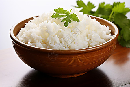 一碗米饭背景图片