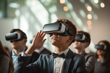 VR学习虚拟现实科技的电子学习技术背景