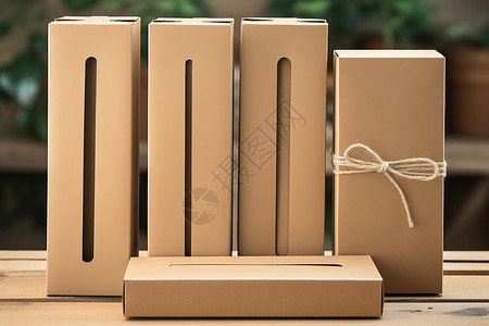 纸盒设计素材简约的纸盒背景