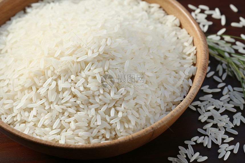 营养丰富的谷物大米图片