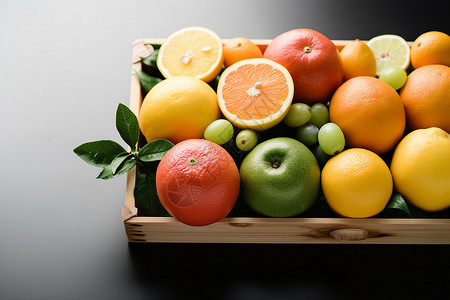 丰富多彩的柑橘高清图片