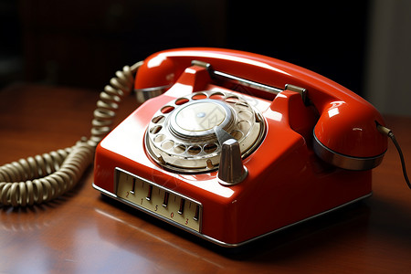 复古风格的电话背景图片