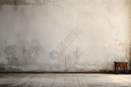 斑驳的白墙水泥墙抹腻子高清图片