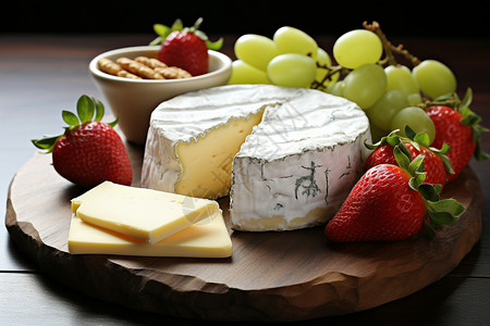 好吃的奶酪背景图片