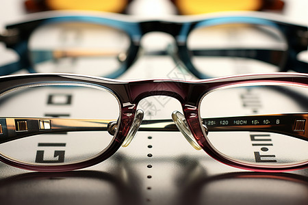 钛合金眼镜塑料眼科学高清图片