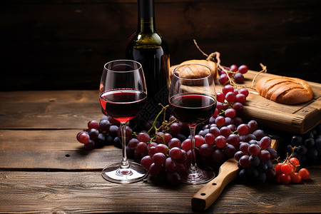葡萄的美味酒水高清图片