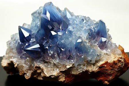 天然的水晶背景图片