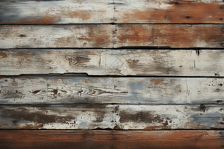 木质墙板的岁月痕迹背景图片