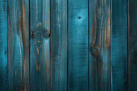 蓝木篱笆背景背景图片