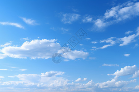 下东区蓝天白云下的绝美景观背景