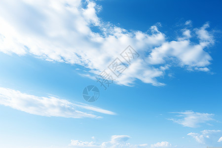美丽的白云背景图片