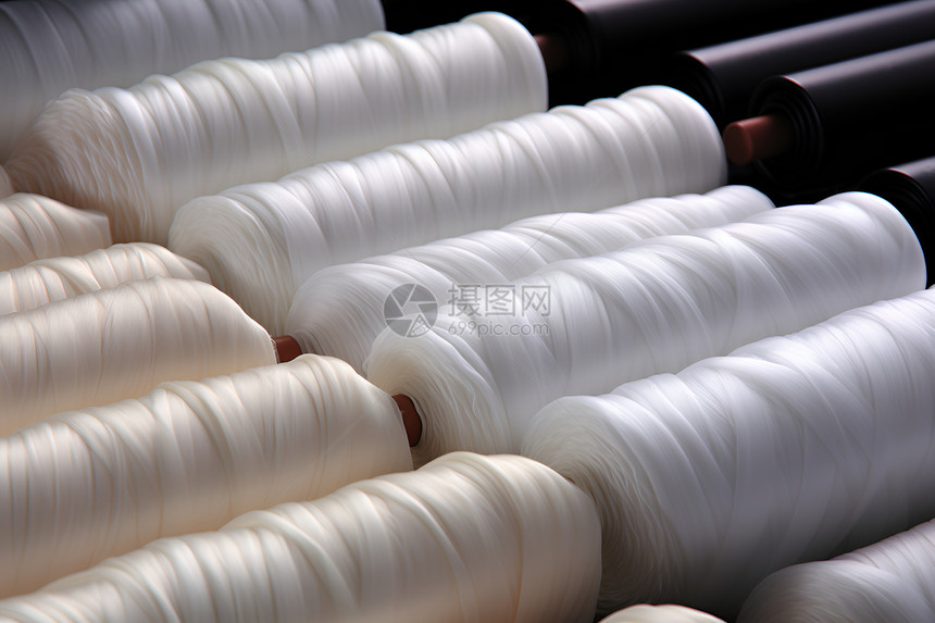 工业丝线纺织工厂图片