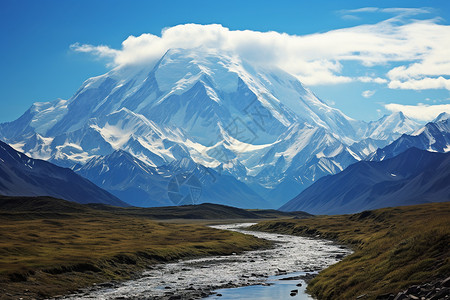 山脉风光背景图片