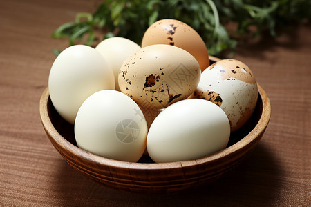 桌上一碗鸡蛋背景图片