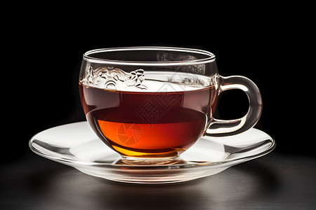 健康养生的红茶背景图片