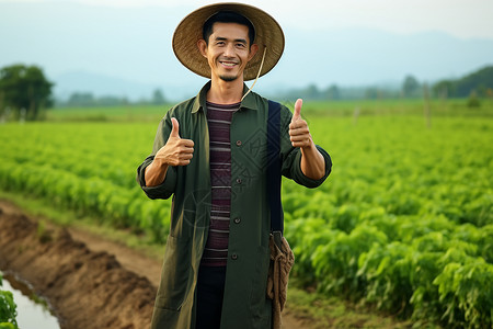 一个戴帽子的男子高清图片