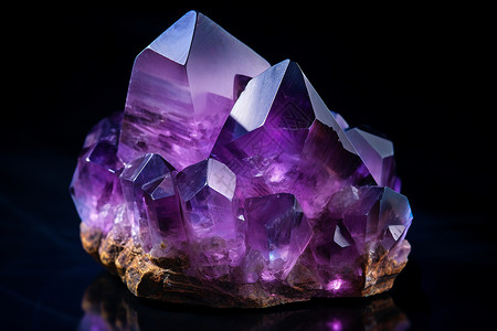 紫色宝石背景图片