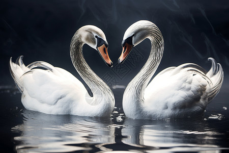 哈尔滨白天鹅高贵的白天鹅设计图片