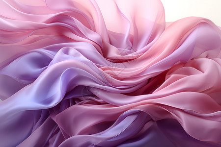 绚丽流动丝绸之美背景图片
