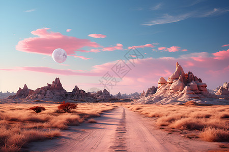 沙漠之梦背景图片