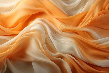 光滑流动的丝绸高清图片