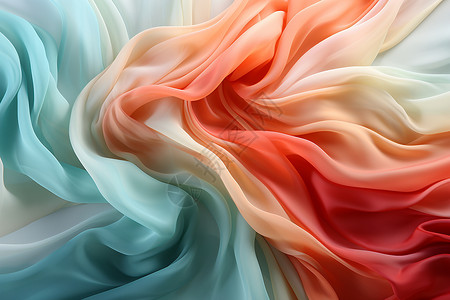 彩色丝绸抽象壁纸背景图片