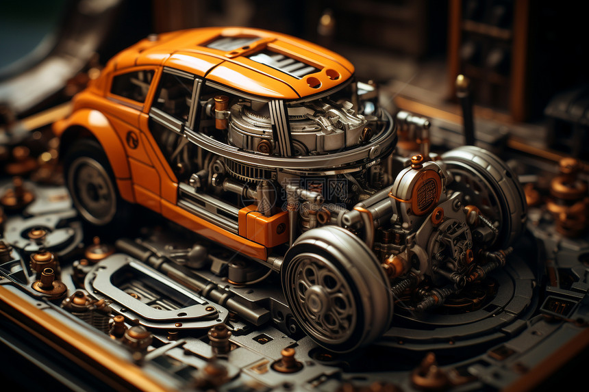 玩具车引擎图片