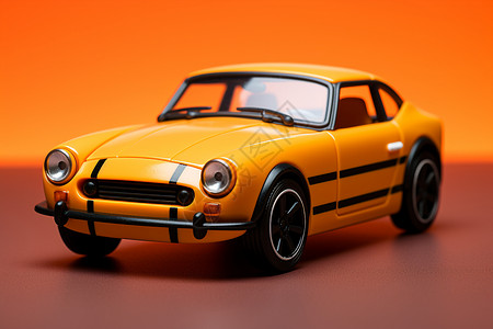 黄色玩具车背景图片