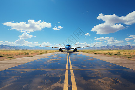 起飞的一架飞机背景图片