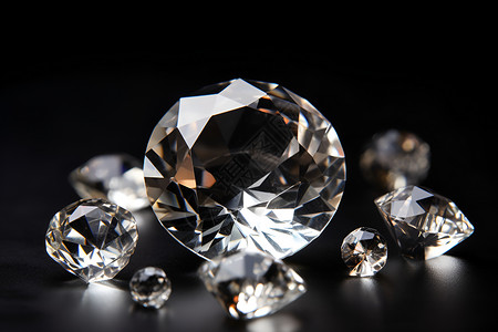 奢华的水晶宝石背景图片