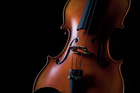 经典的提琴乐器背景图片