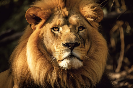 狮子王丛林王者高清图片
