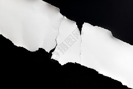 割断黑白背景下的白色裂痕设计图片