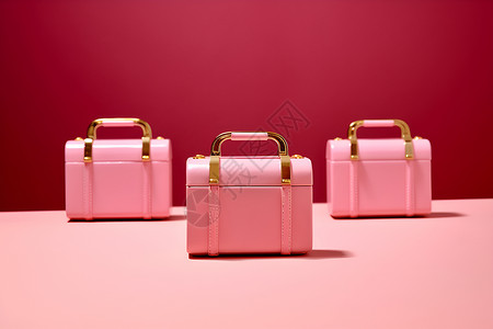 粉色包系列背景图片