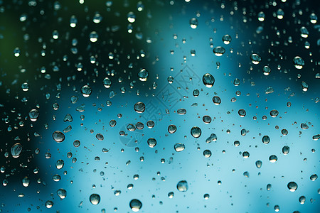 窗上的雨水背景图片