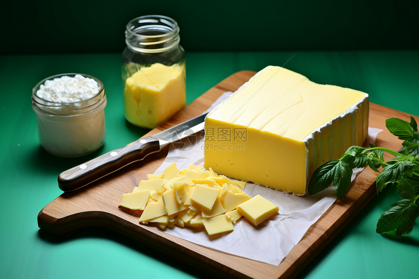 美味健康的奶制品奶酪图片