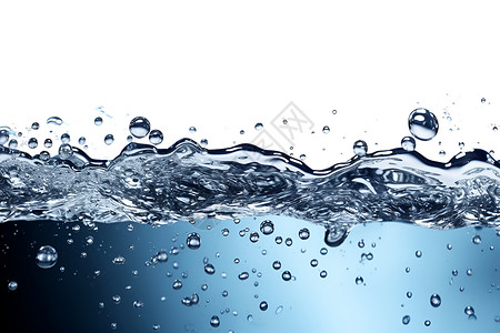 优质水源清新蓝色的水面设计图片